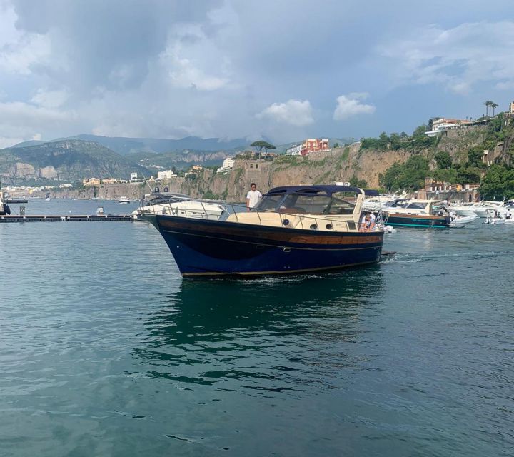 Private Positano & Amalfi Excursion by Boat From Sorrento - Taking in the Crystal Waters