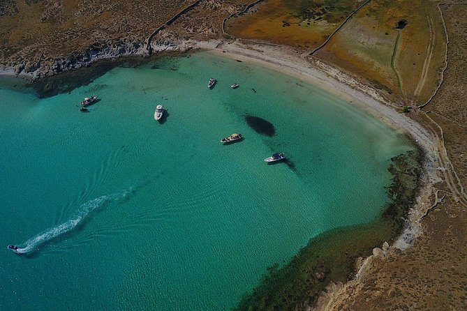 Private Speedboat Cruise From Delos to Rhenia and Mykonos - Discovering Rhenia Island