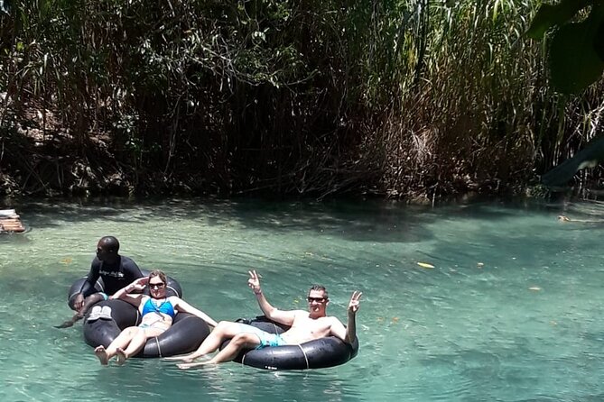 Private Tour From Ocho Rios To Dunns River Falls Tubing and Shopping - Enjoying White River Tubing