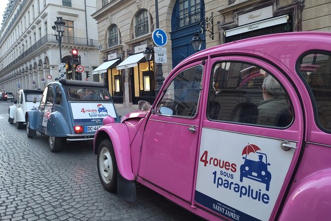 Private Tour of Paris for 3 Hours in a Vintage Citroën 2CV - Cancellation Policy