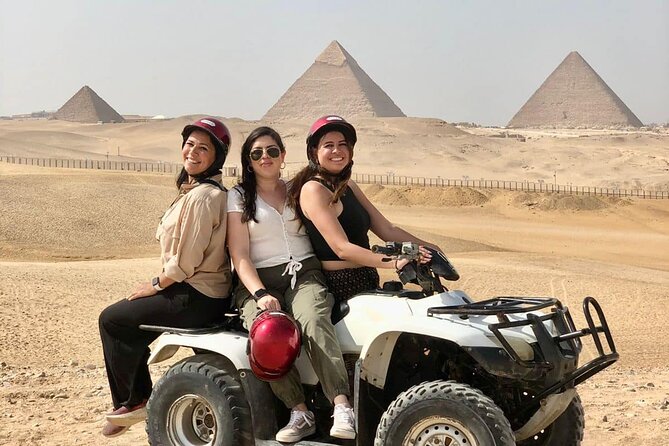 Quad Bike , Lunch and Camel Ride Private Tours From Cairo Giza Hotel - Accessibility and Participation