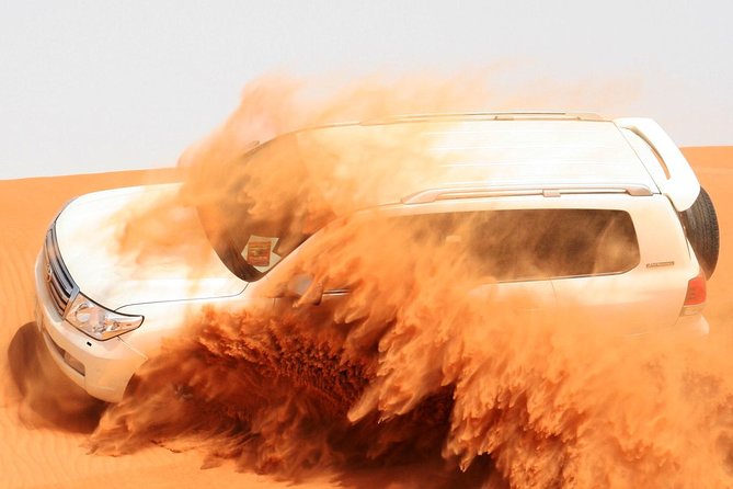 Red Dunes Desert Safari Dubai With Buffet Dinner, Sand Boarding and Shows - Hotel Pickup and Drop-off Service