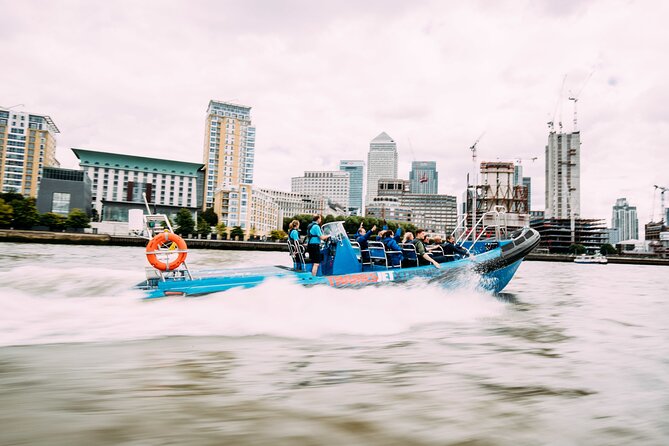 River Thames Fast RIB-Speedboat Experience in London - Life Jackets and Clothing