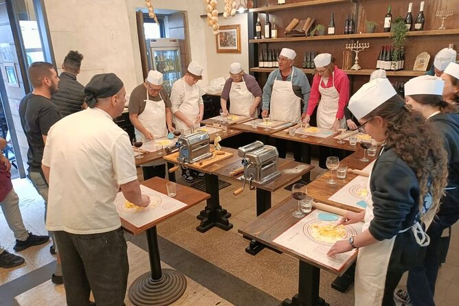 Roman Traditional Pasta Class With Historical Stroll & Dinner - Exploring the Charming Piazza Mattei