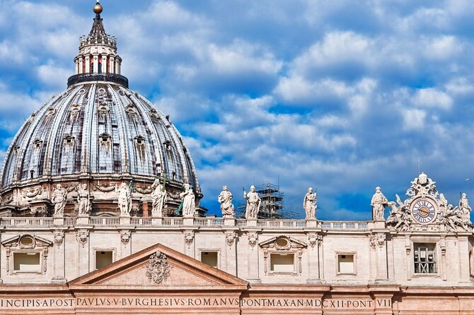 Rome: Guided Tour of St. Peters Dome Climb, Basilica & Vatacombs - Activity Level and Health Considerations