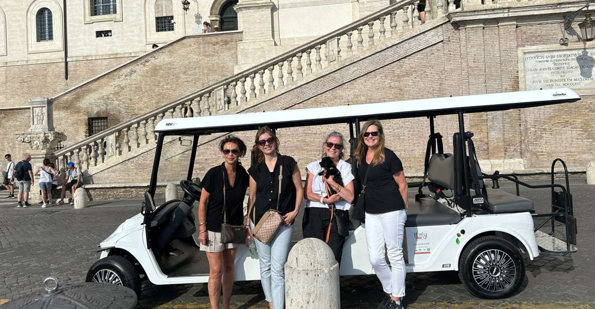 Rome: Hidden Gems and Catacombs Tour by Golf Cart - Tour Exclusions