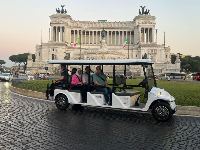 Rome: Private City Highlights Golf Cart Tour - Photo Stops