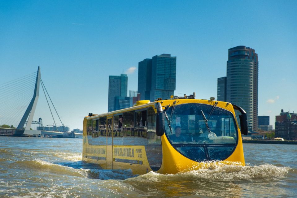 Rotterdam: 1-Hour Sightseeing Splash Tour - Restrictions and Requirements