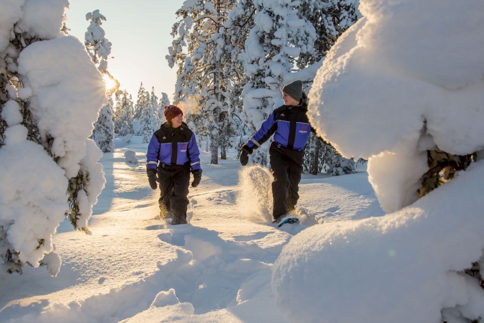 Rovaniemi: Guided Lappish Wilderness Snowshoeing Adventure - Experiencing Traditional Snowshoeing