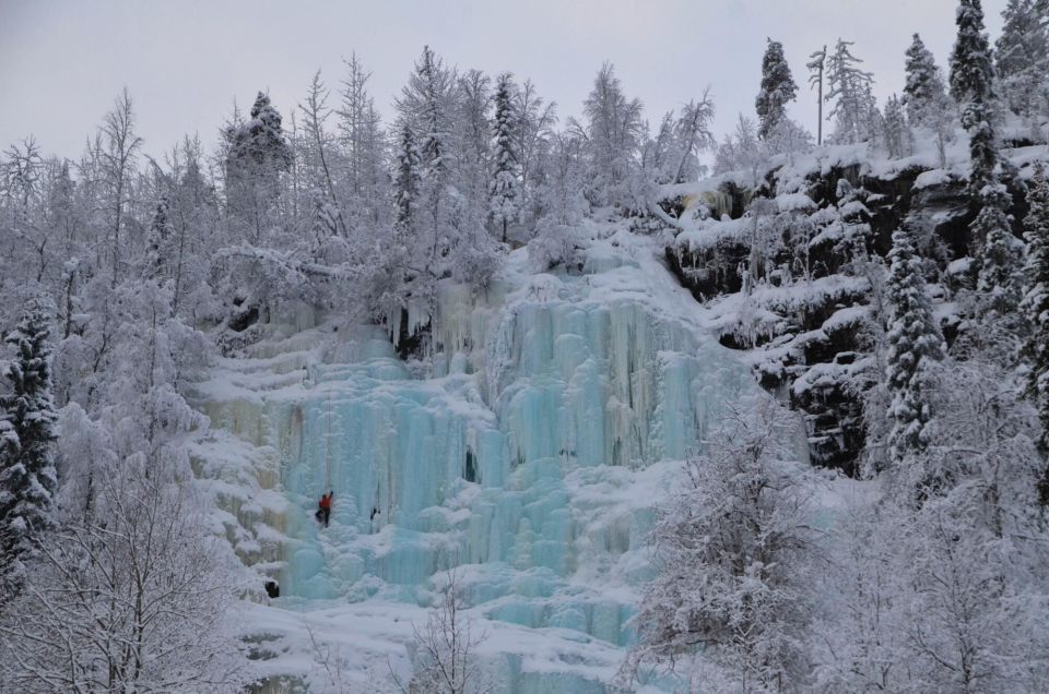 Rovaniemi: Korouoma Canyon and Frozen Waterfalls Tour - Local Wildlife Observation