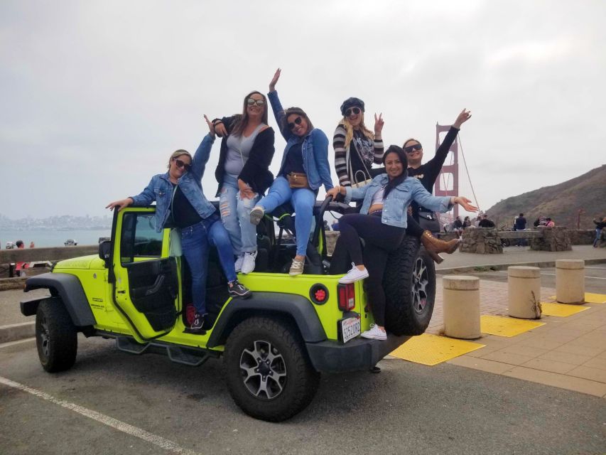 San Francisco: 2-Hour Private Jeep Tour at Night - Exploring the Golden Gate Bridge