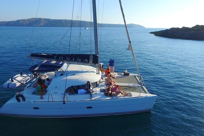 Santorini Full Day Catamaran Private Cruise Incl. Meal, Drinks & Free Transport - Reviews and Ratings