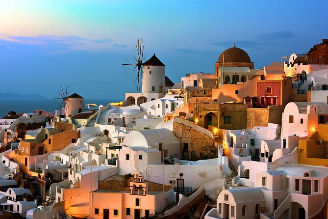 Santorini Panoramic Firostefani & Oia Blue Domes Private Tour - Public Transportation and Group Size