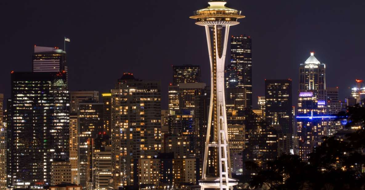 Seattle: Scenic Night Tour With Space Needle & Skywheel - Inclusions