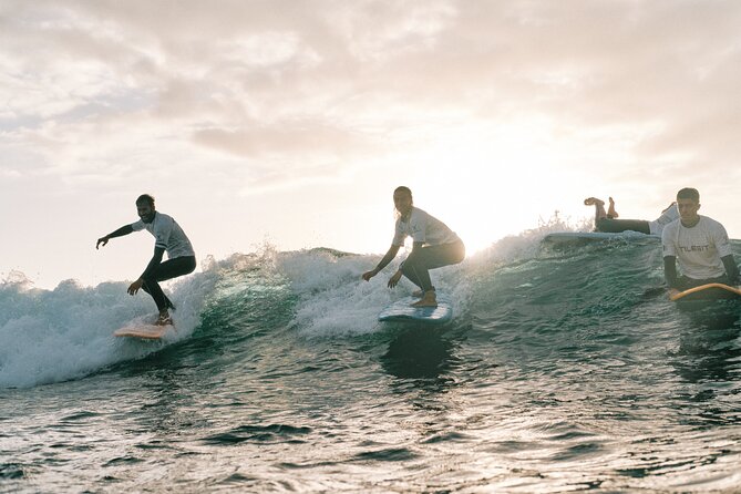 Surf Lesson at Playa De Las Américas - Preparing for the Surf Lesson