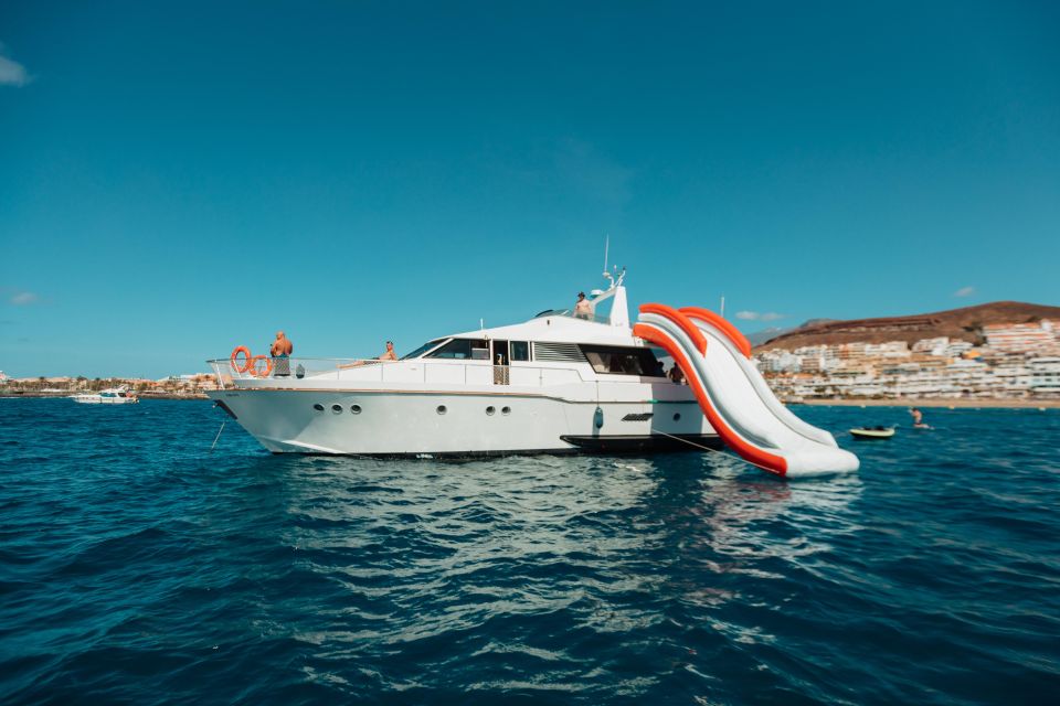 Tenerife: 4hr Private Yacht Cruise With Waterplays and Slide - Safety and Crew Information