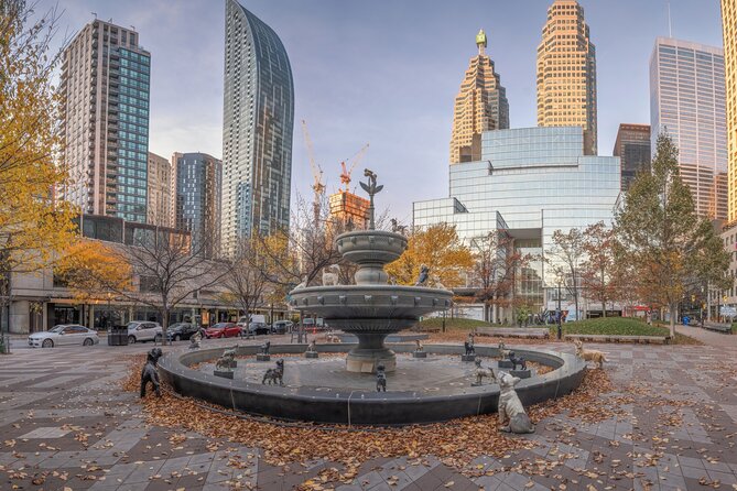 Toronto's Romantic Walk: From Bustling Squares to Serene Parks - Encountering the Serene Berczy Park