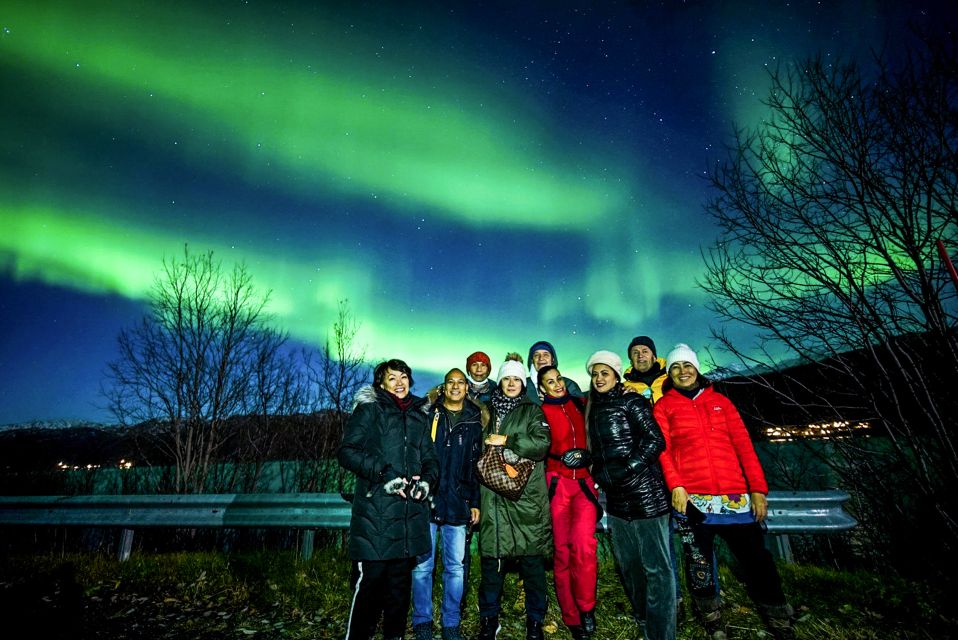 Tromsø: Northern Lights Chase Minibus Tour With Campfire - Meeting Point