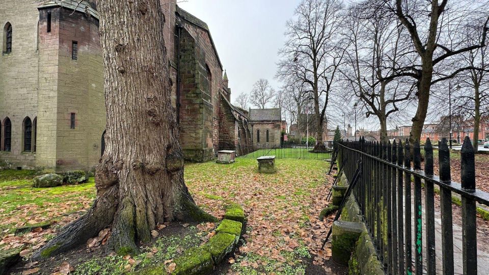 Uncover Ghostly Chester: In-App Audio Tour of Eerie Tales - Haunted Passages Near St Johns Church