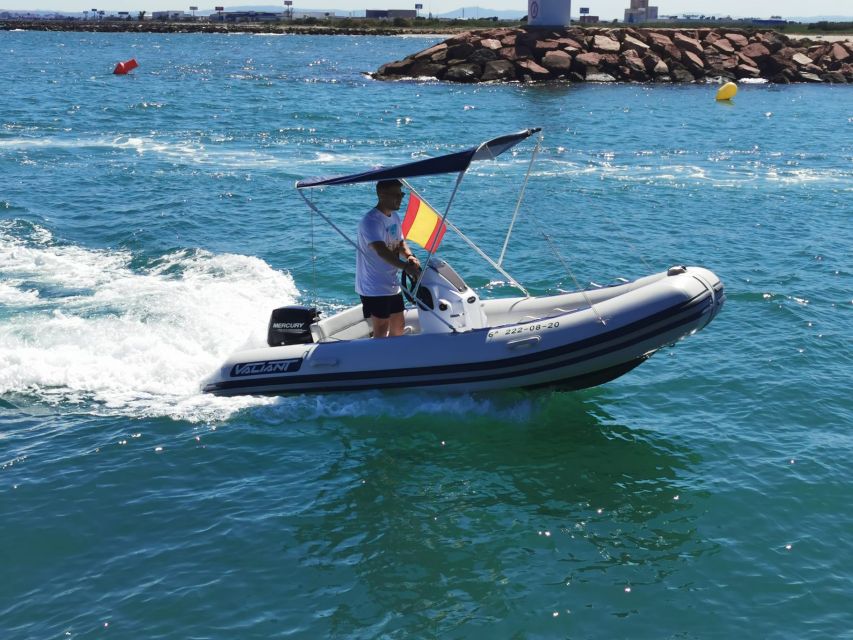 Valencia: Pobla Farnals Boat Rental Without License + Beach Club - Boat Rental Duration Options