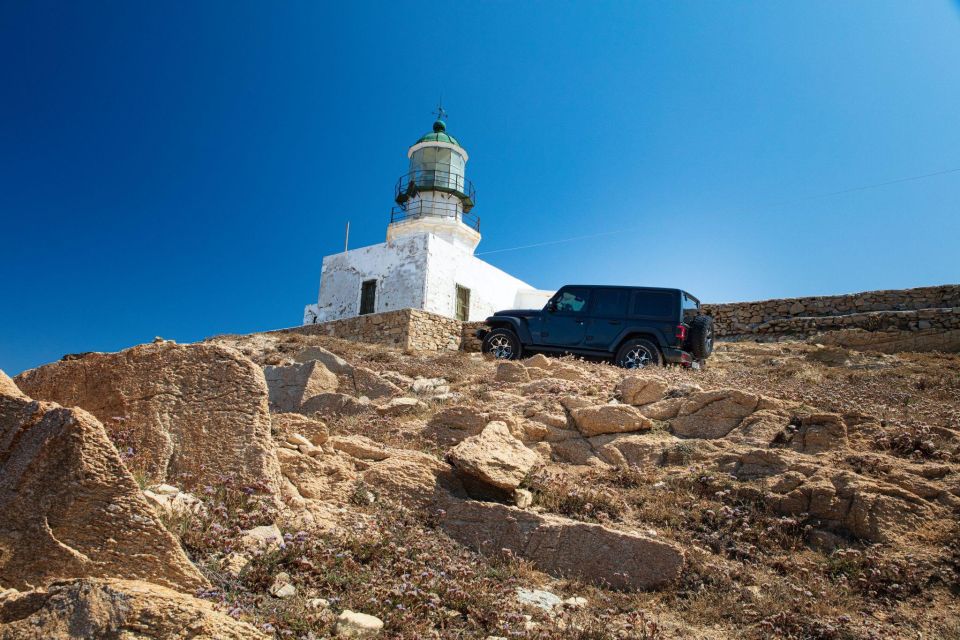 Vip Private Jeep Tour of Mykonos With Light Meal Included - Traditional Greek Cuisine