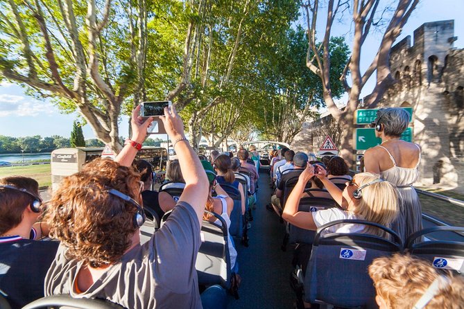 Visit Avignon and Villeneuve-Lez-Avignon Aboard a Double-Decker Bus - Transportation and Logistics