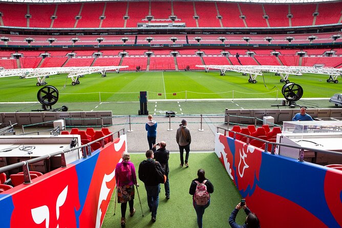 Wembley Stadium Tour Including Centre Circle View - Tour Duration and Guides