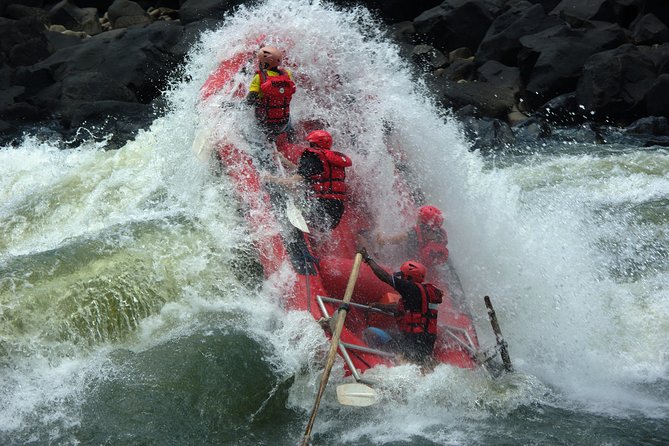 White Water Rafting & Swimming Under the Falls - Swimming Under the Falls