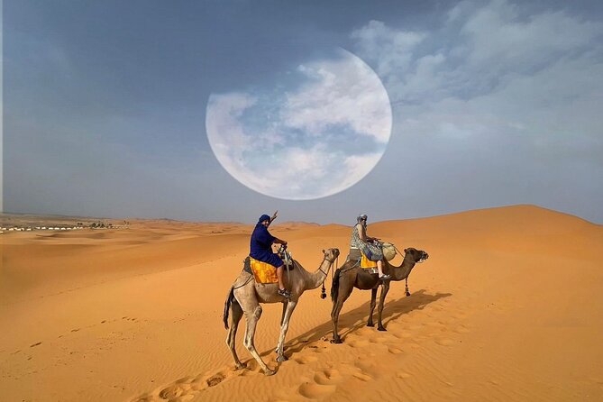 1 Night Camel Trek Over Erg Chebbi Dunes Merzouga No Extra - Meeting Point Guidance