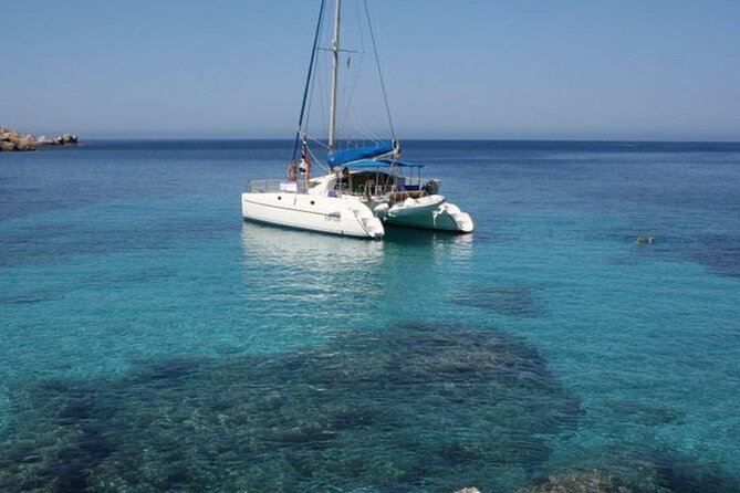 2-Catamaran Tour From Cannigione to the Maddalena Archipelago - Dining and Refreshments