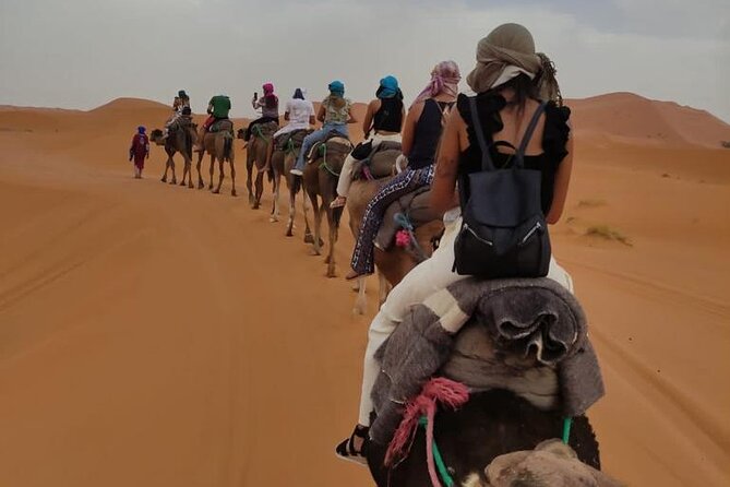 3 Days Desert Tour From Marrakech to Merzouga Dunes & Camel Trek - Desert Camping Experience