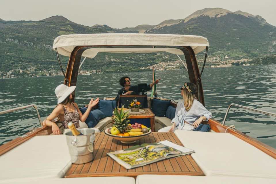 3 Hours Private Boat Tour on Como Lake Bellagio (Wood Boat) - Flexible Booking