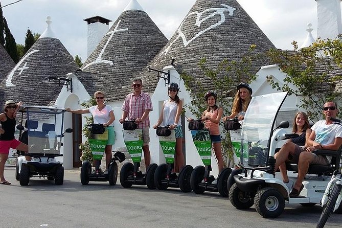 Alberobello Guided Tour by Segway, Mini Golf Cart, Rickshaw - Accessibility: Wheelchair, Stroller, Infant Seats
