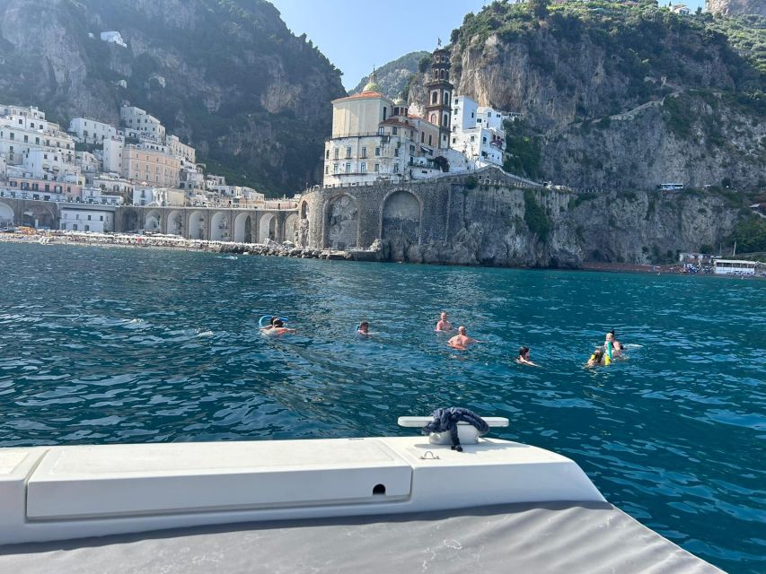 Amalfi Coast: Boat Adventure – Caves, Beaches, Positano - Refreshment Breaks