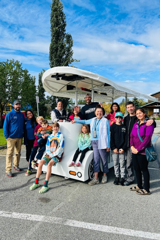 Anchorage: Tour on a Unique 14-Passenger Electric Vehicle - Mingle With Locals and Visitors