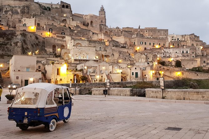 Ape Calessino Tour of the Sassi of Matera Standard - Meeting Point and Pickup Details