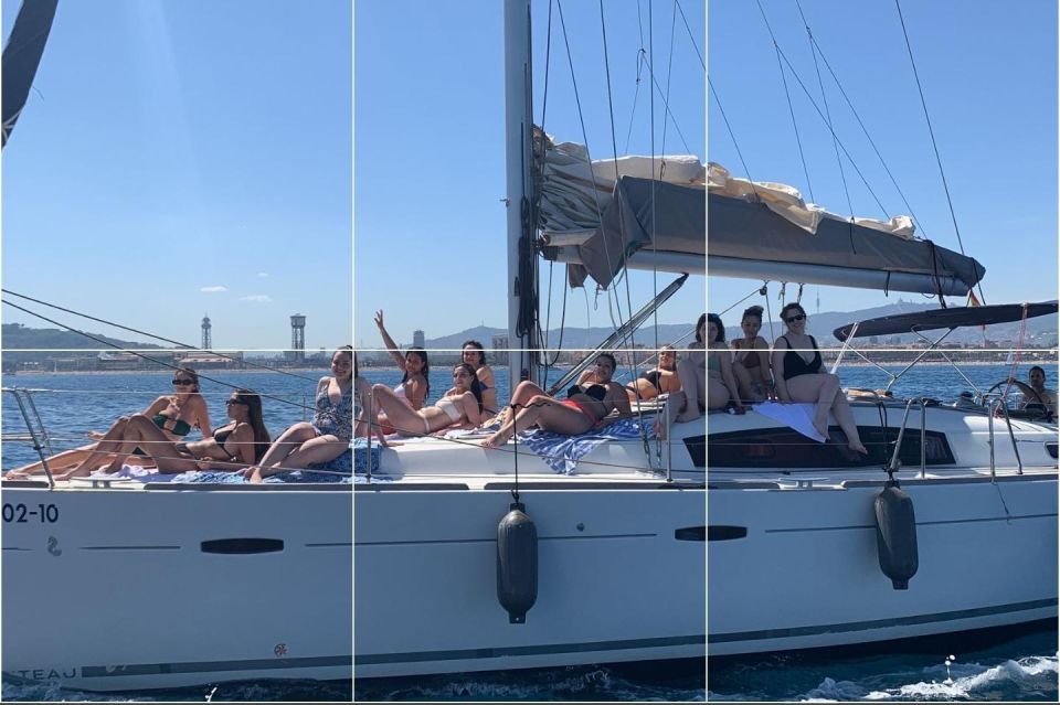 Barcelona: Exclusive Sailing Boat Private Tour - Swimming in the Mediterranean