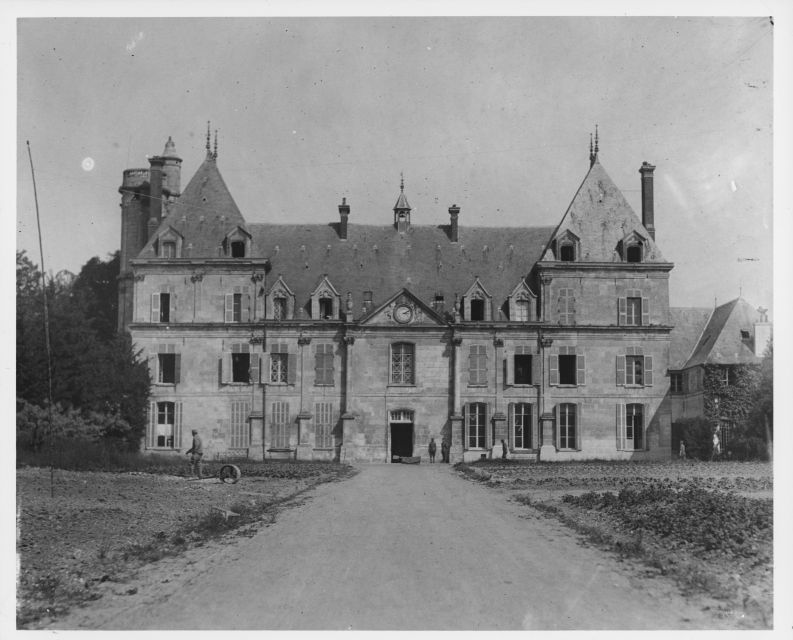 Battle of Cantigny: First American Offensive WWI From Amiens - 1st Division Headquarters at Tartigny