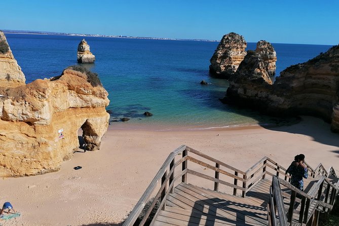 BEST of ALGARVE From Lisbon PRIVATE - Beaches, Cliffs and Caves - Bottled Water and Live Commentary