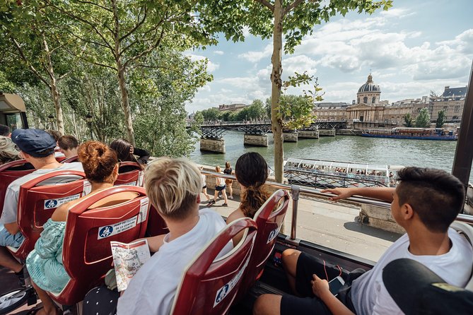 Big Bus Paris Hop-On Hop-Off Tour With Optional River Cruise - Tour Highlights