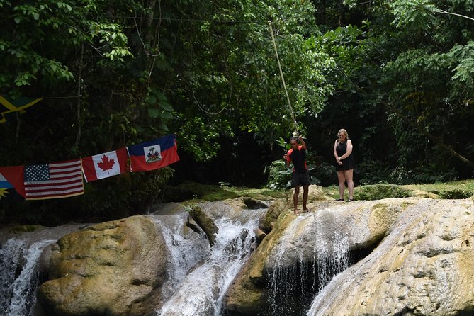 Blue Hole Plus Secret Falls & Dunns River Falls From Grand Palladium - Exploring Secret Falls