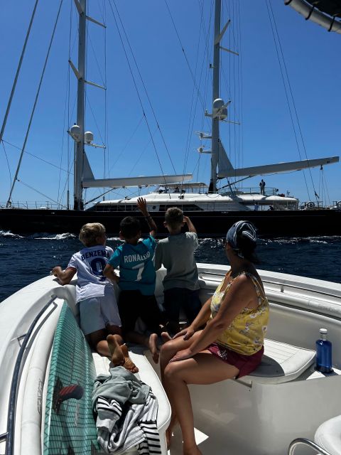 Boat Trip With Full of Activities - Bay of Gibraltar - Fishing, Wakeboarding, and Wingfoiling