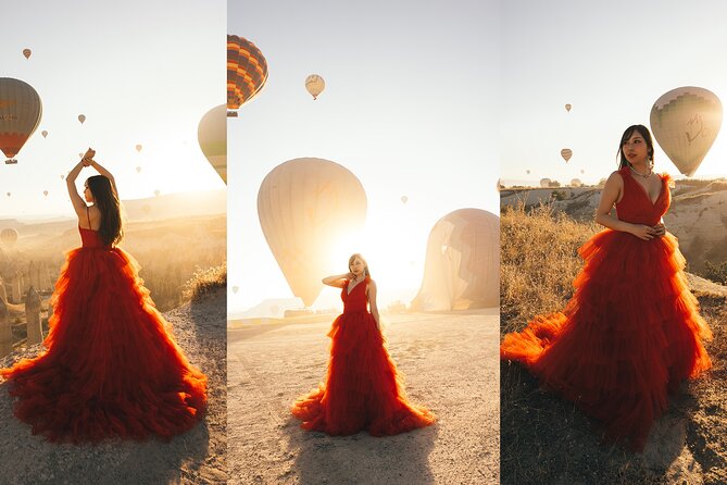 Cappadocia Photoshooting With Flying Dress - Exceptional Photographer and Service