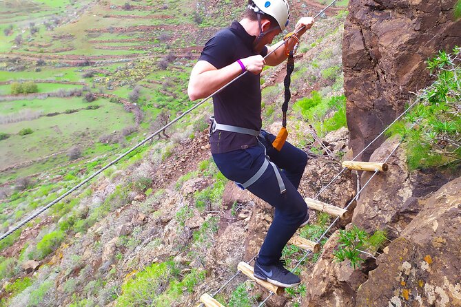 Climbing + Zipline + via Ferrata + Cave. Adventure Route in Gran Canaria - Medical Conditions and Pregnancy