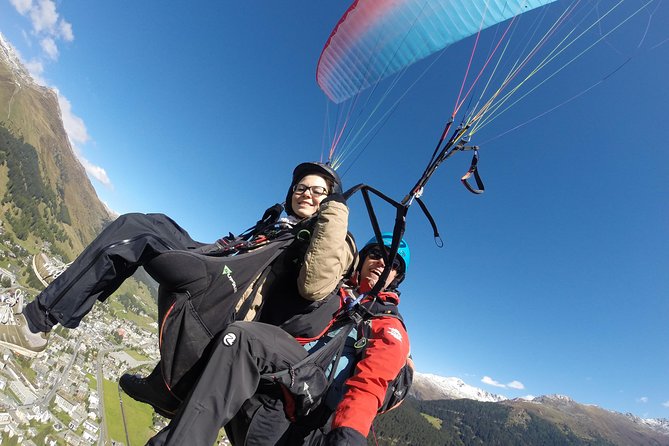 Davos Absolutely Free Flying Paragliding Tandem Flight 1000 Meters High - Inclusions and Exclusions