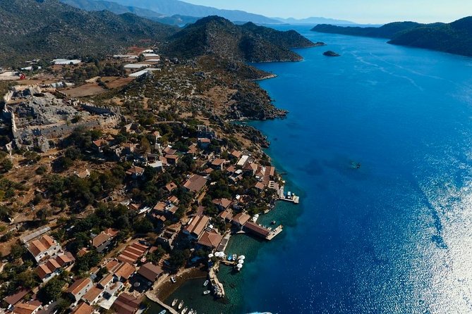 Deluxe Sunken City Boat Guided Tour From Kas - Group Size and Pricing