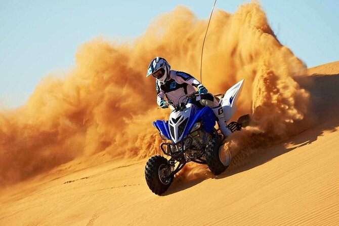 Desert Combo Safari, Camel Ride, Quad Bike and Dune Bashing(All Inclusive) - Quad Biking Adventure