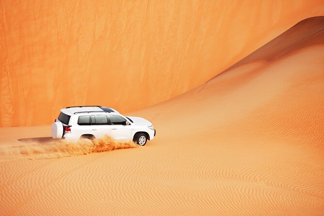 Desert Safari Abu Dhabi W/ Sand Boarding, Camel Ride & BBQ Dinner - Group Size and Capacity