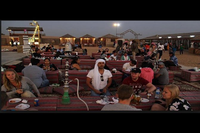 Desert Safari Tour, 6 Hour Fun, Family & Friends, Camel Ride & Dinner Included - Hookah Lounge