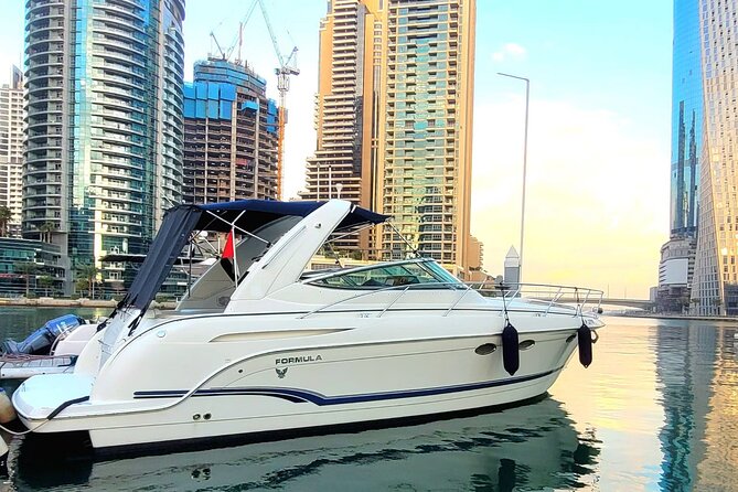 Dubai: Private Yacht Cruise on a 34 Ft Yacht - Booking and Cancellation